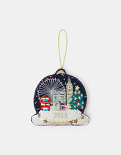 2025 London Snow Globe Christmas Tree Decoration, , large