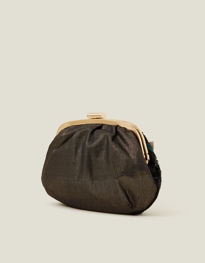 3D Floral Clutch Bag, , large