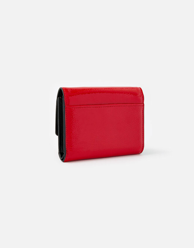 Patent Lock Purse, Red (RED), large