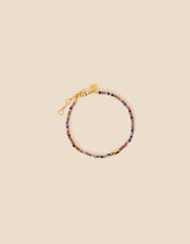 14ct Gold-Plated Beaded Bracelet, , large