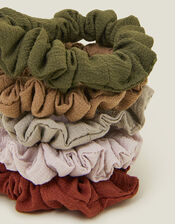 5-Pack Skinny Scrunchies, , large