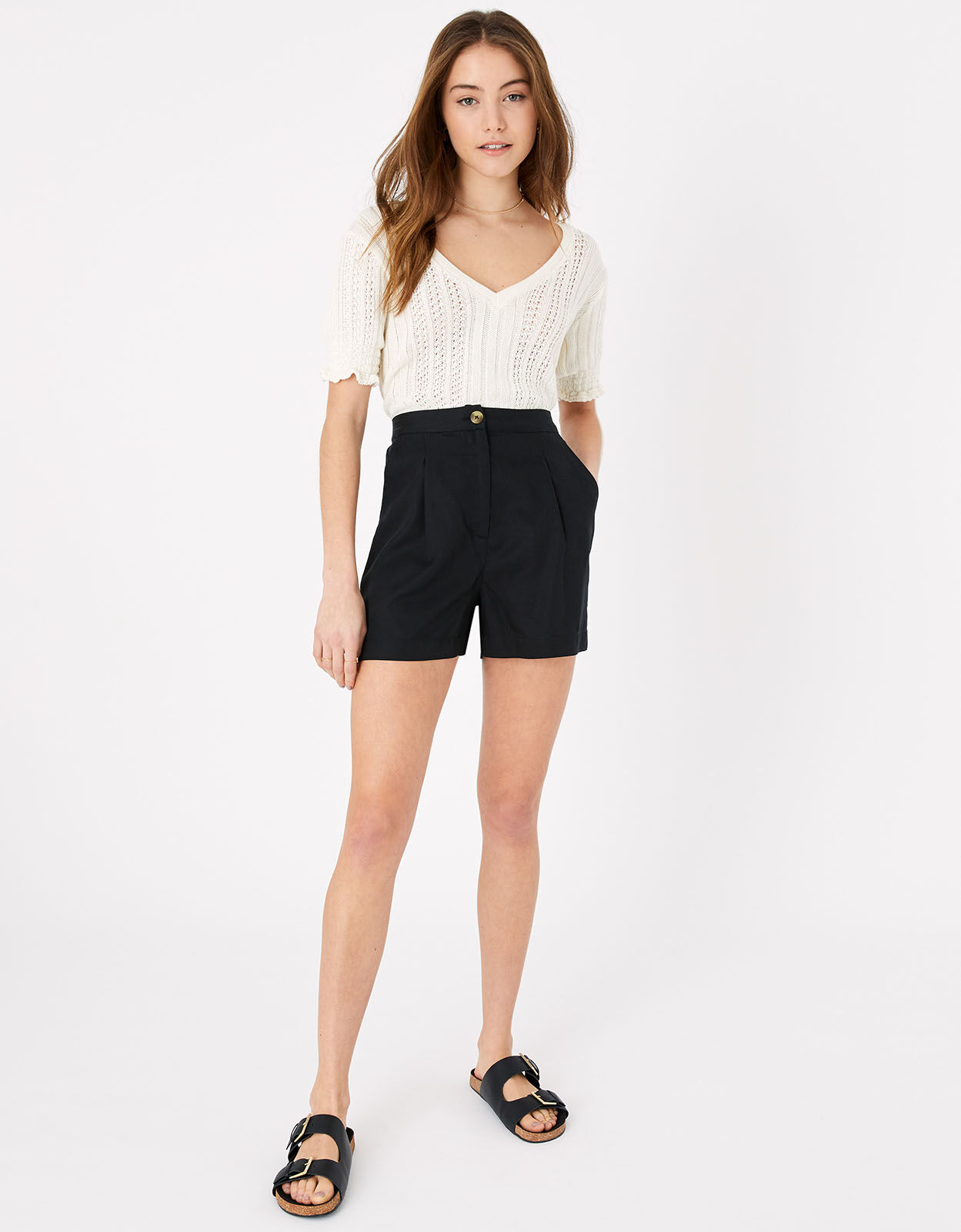 High waisted discount smart shorts