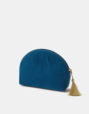 Star & Moon Embellished Velvet Pouch, , large