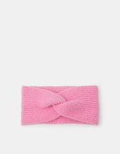 Soft Knit Bando Headband, Pink (PINK), large