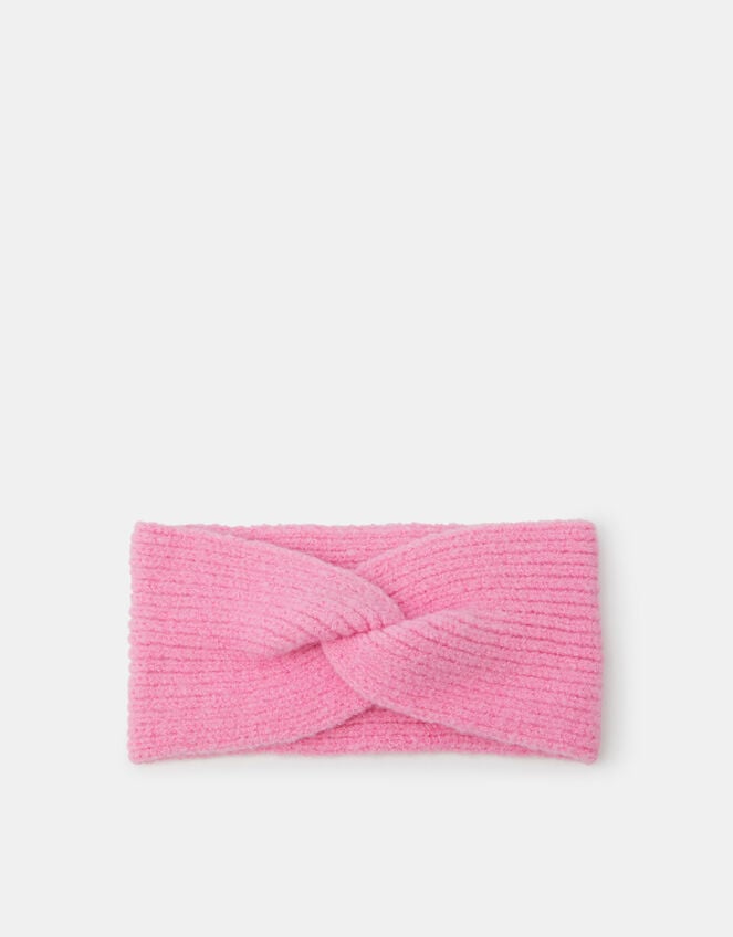 Soft Knit Bando Headband, Pink (PINK), large