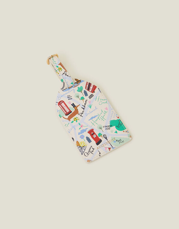 London Map Luggage Tag, , large