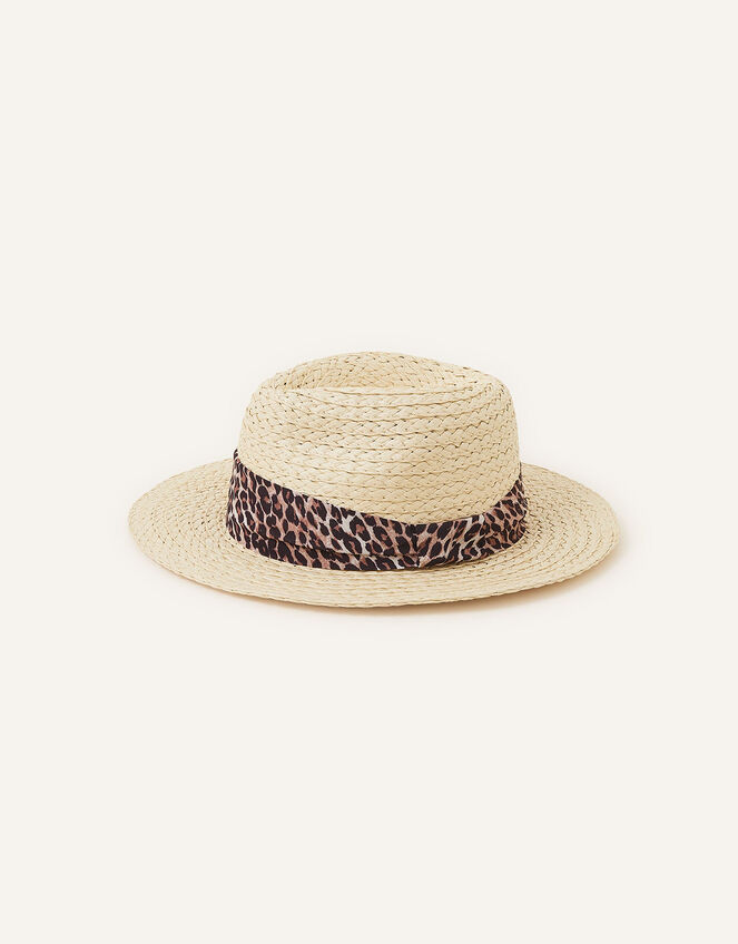Frankie Animal Fedora Hat, , large