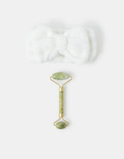 Danielle Creations Jade Facial Roller & Headband Set, , large