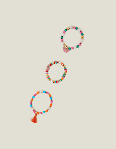 3-Pack Girls Tropical Bracelets , , large
