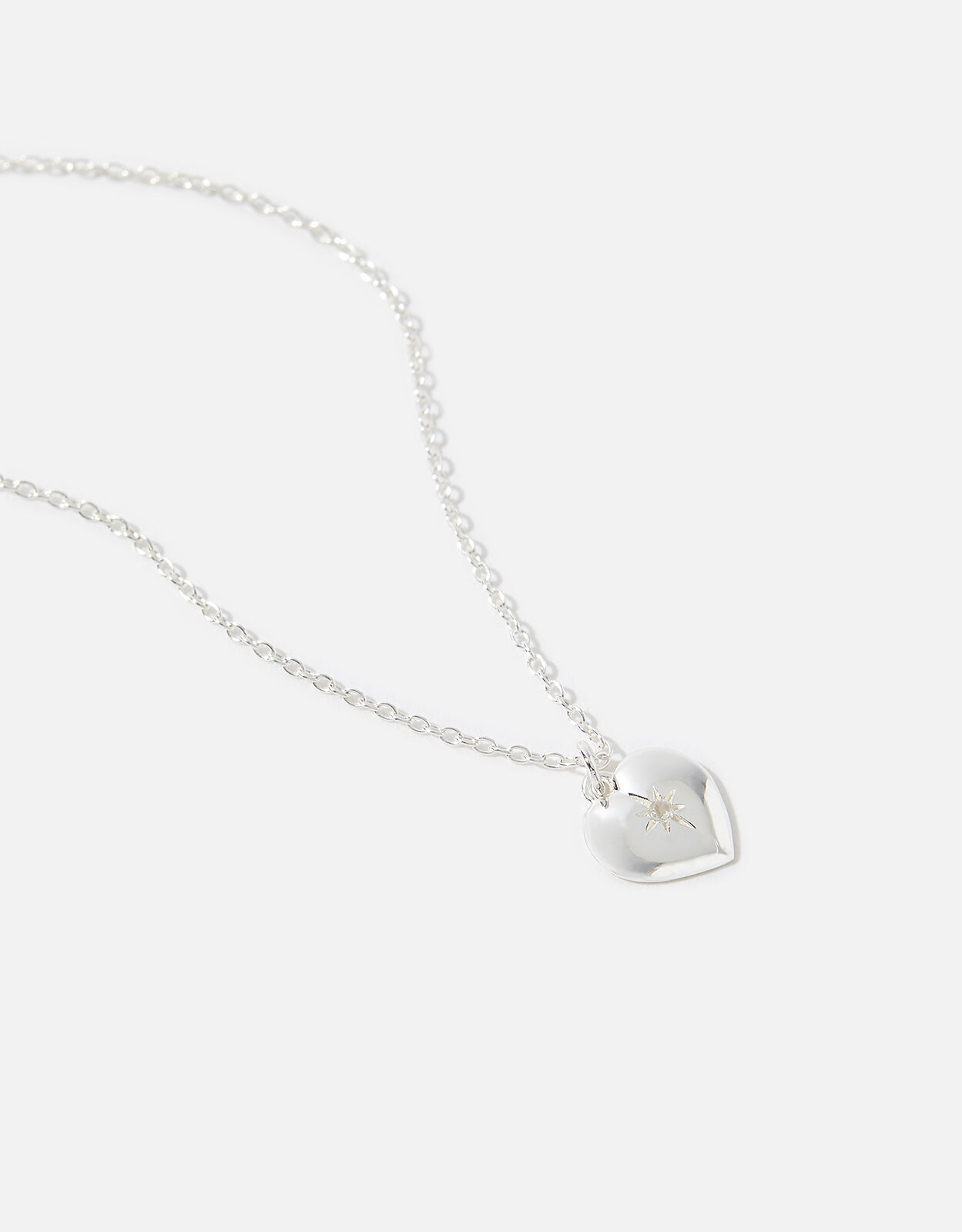 Accessorize heart necklace sales