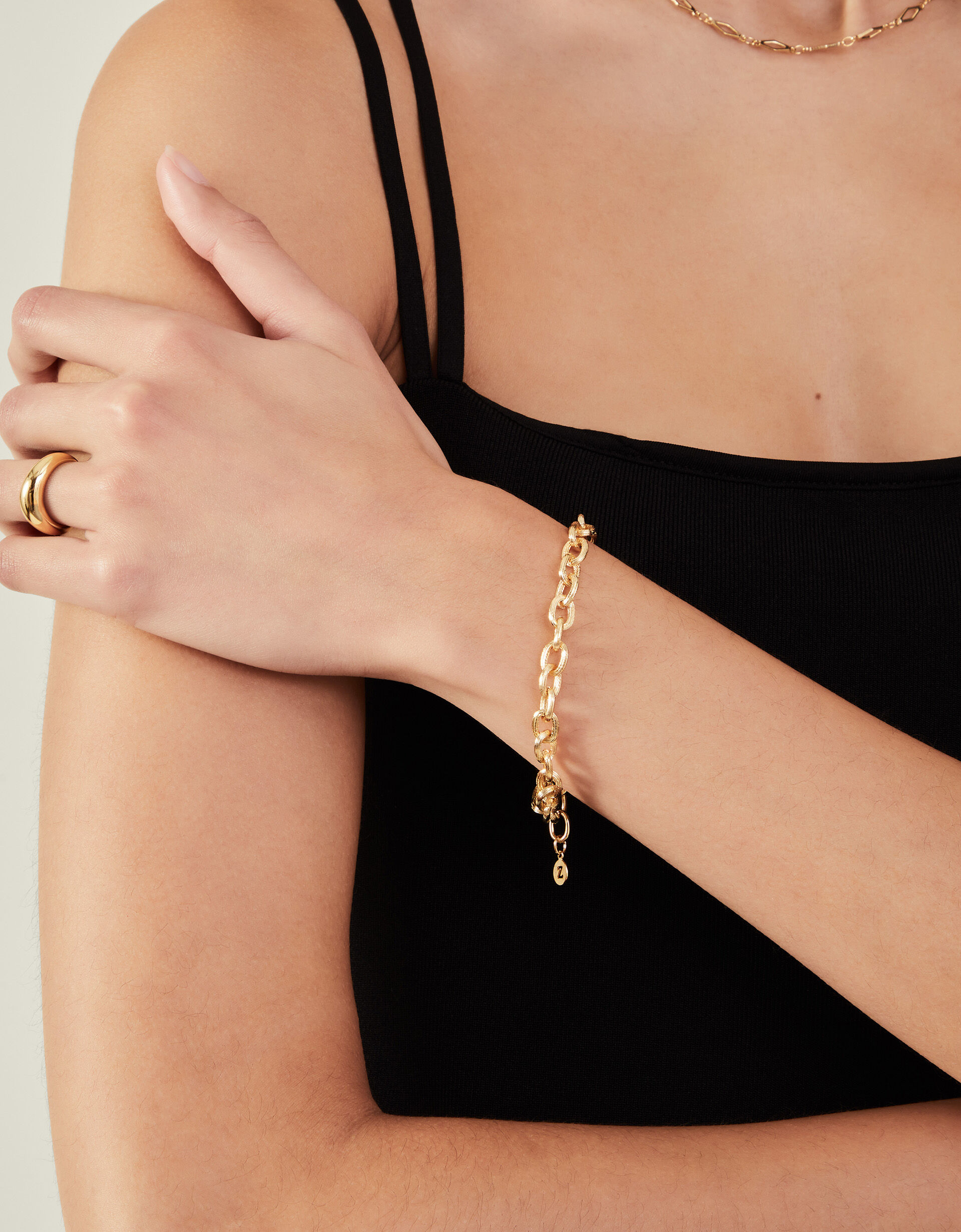 Chain link bracelet womens on sale