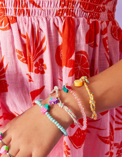 Kids Fruit Friendship Bracelet 4 Pack, , large