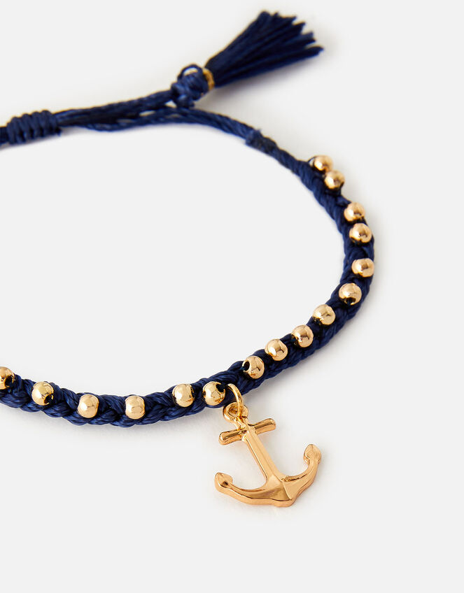 St Ives Anchor Friendship Bracelet Friendship bracelets Accessorize UK