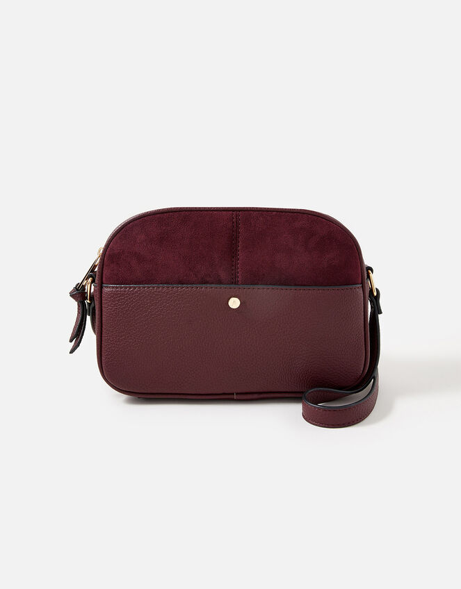 Abby Cross-Body Bag , Red (BURGUNDY), large