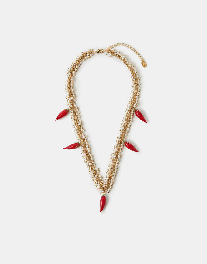 Statement Child Bead Necklace, , large