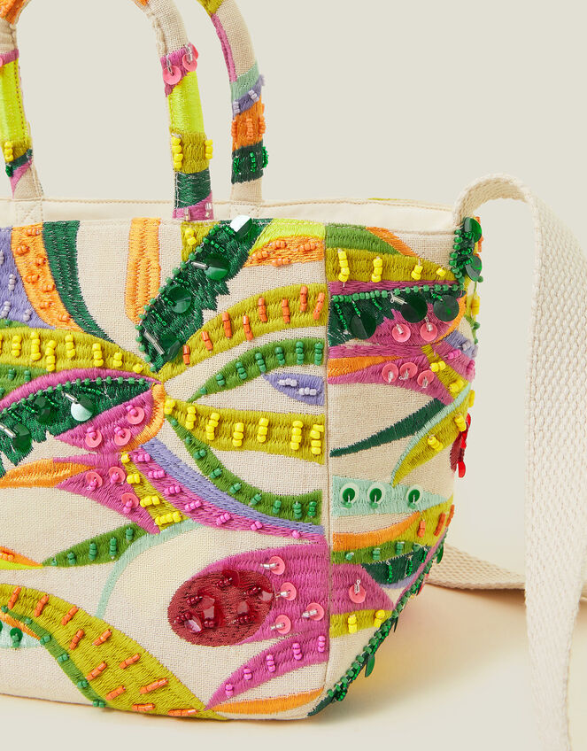 Embellished Handheld Bag, , large