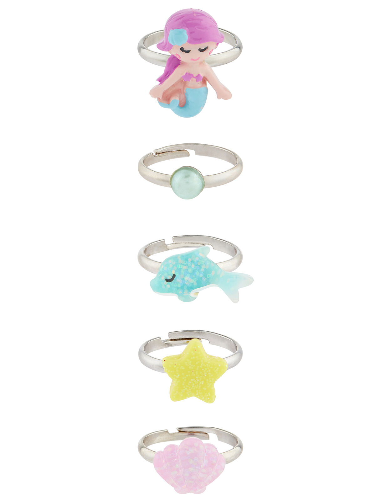Mermaid rings for kids online