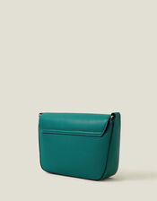 Clean Bar Cross-Body Bag, Teal (TEAL), large