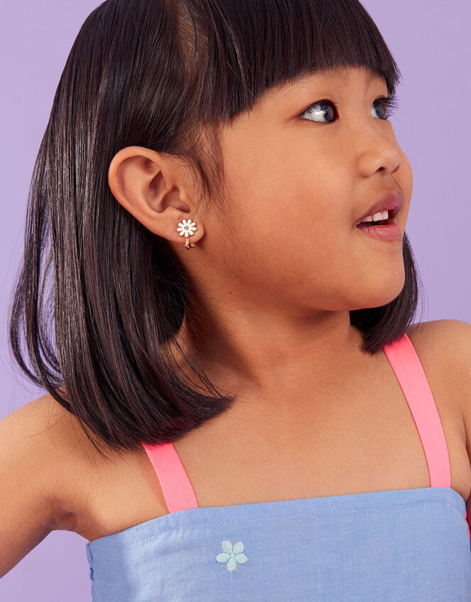 Girls Unicorn Clip-On Earrings 5 Pack, , large