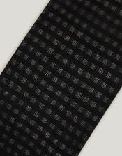 Gingham Tights, Black (BLACK), large