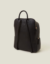 Smart Zip Around Backpack, Black (BLACK), large