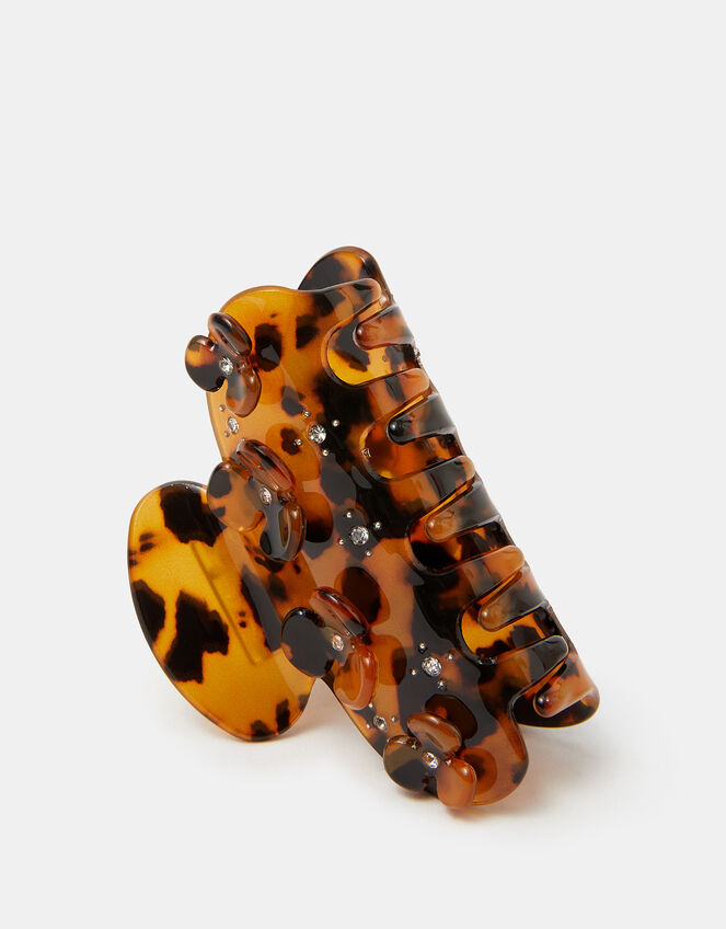 Flower Tort Claw Clip, , large