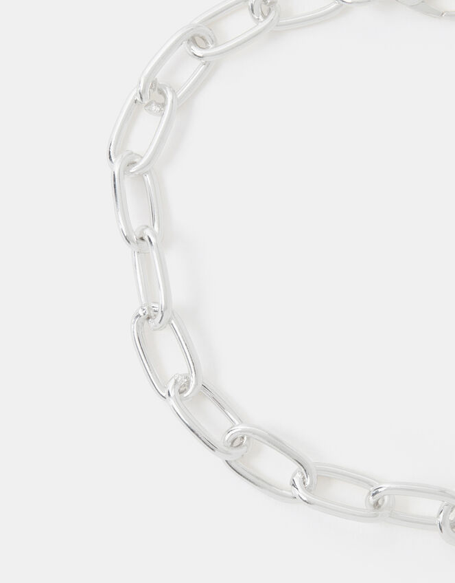 Chain Bracelet, Silver (SILVER), large