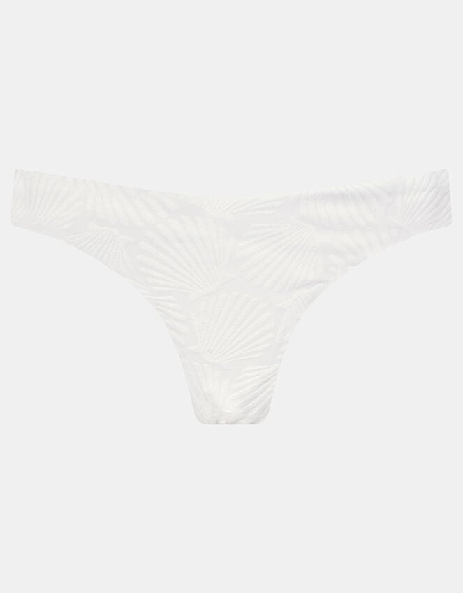 Seashell Bikini Bottoms, White (WHITE), large