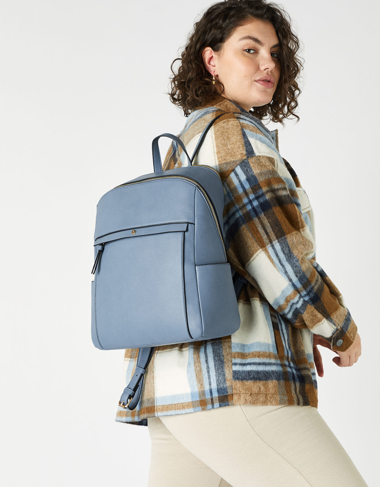 Accessorize blue backpack online