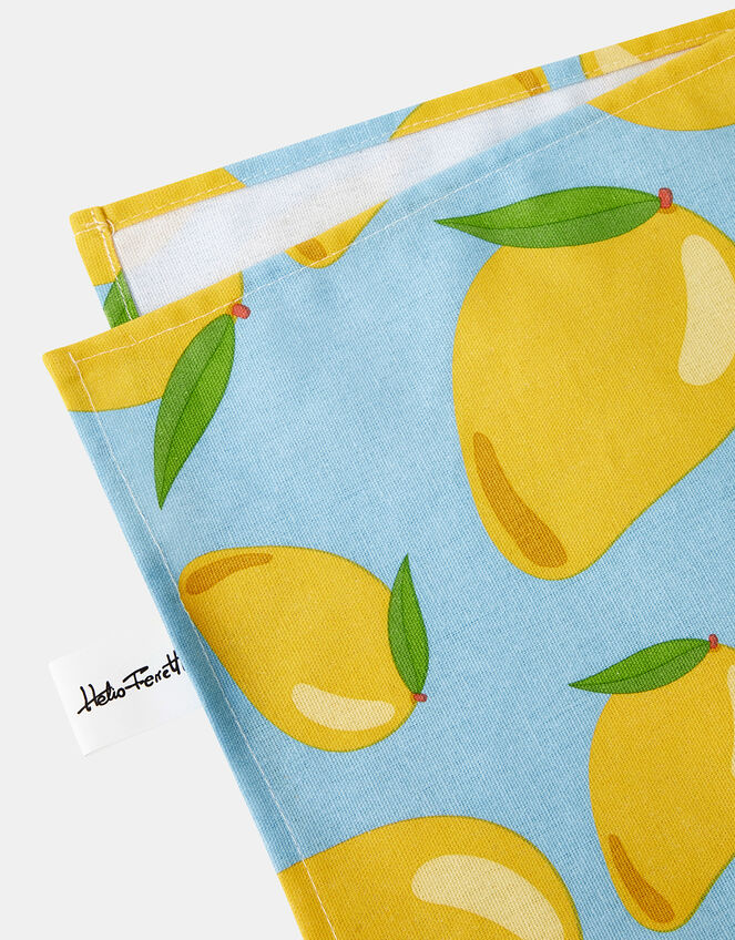 Helio Ferretti Lemon Print Tea Towel, , large