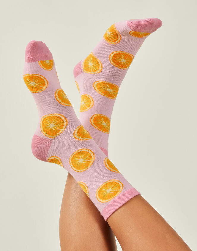 Orange Slice Socks, , large