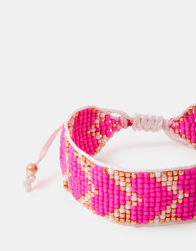 Beaded Heart Bracelet, , large