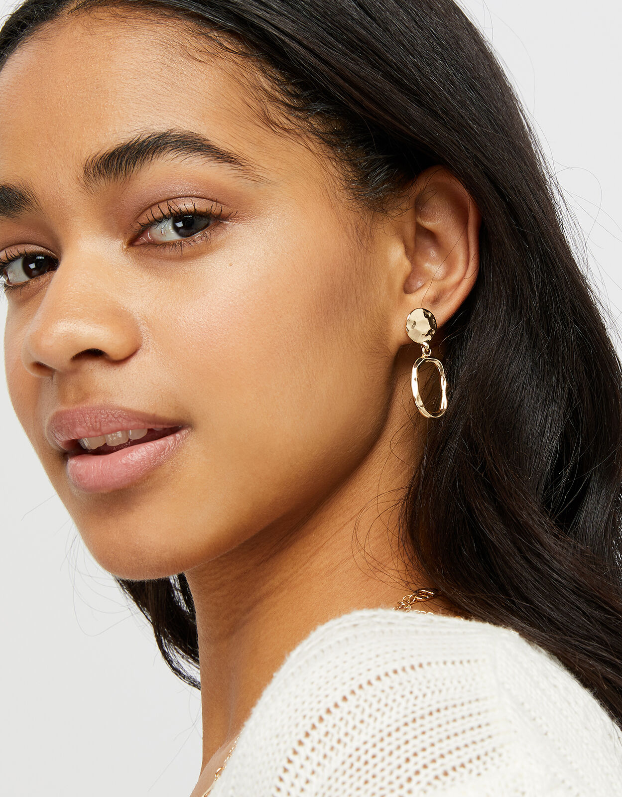 Mini door store knocker earrings