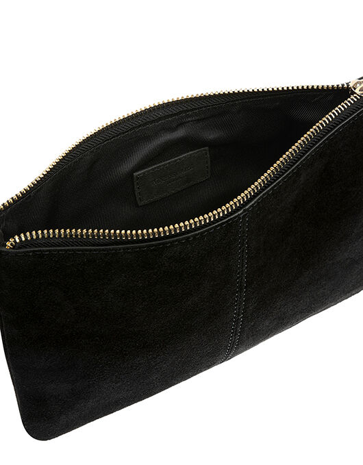 Leather and Suede Cross-Body Bag | Leather bags | Accessorize UK