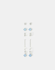 5-Pack Clover Stud & Hoop Earrings, , large