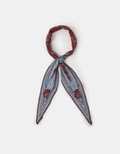 Floral Paisley Print Neckerchief, , large