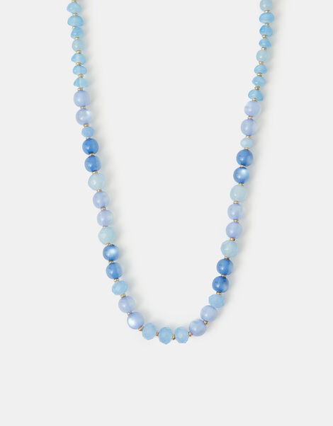 Glass Beaded Necklace, , large