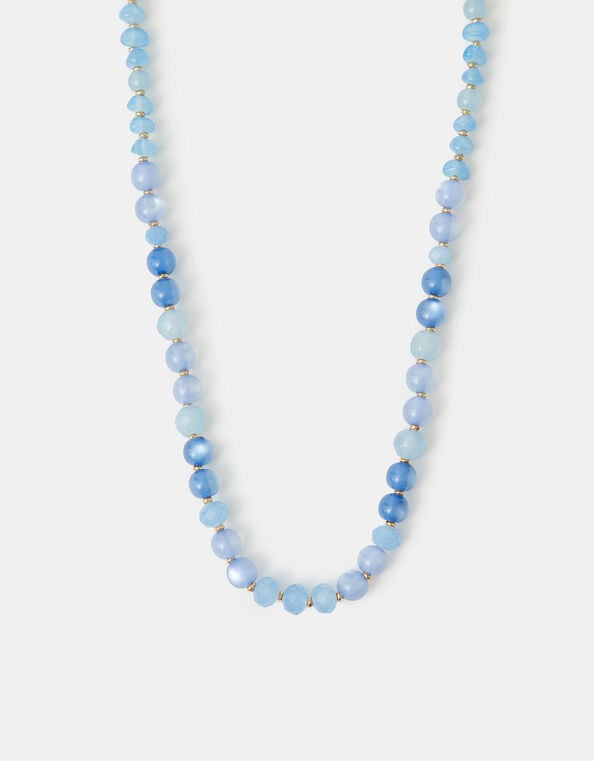 Glass Beaded Necklace, , large