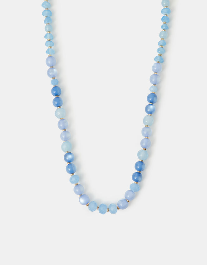 Glass Beaded Necklace, , large