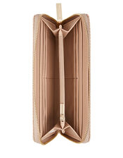 Large Reptile Wallet, Nude (NUDE), large
