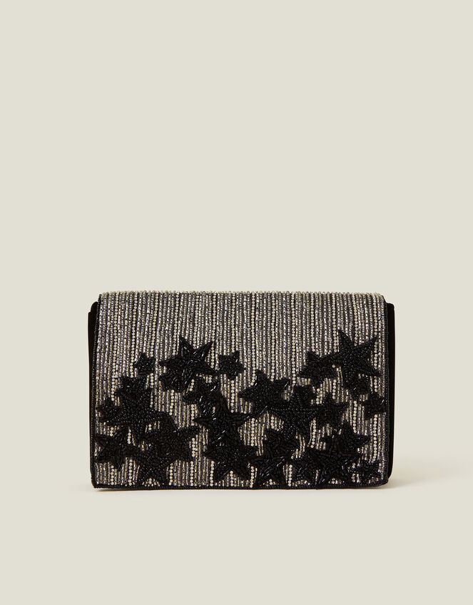 Embellished Star Clutch Bag, , large