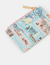 London Stamp Print Card Holder, , large