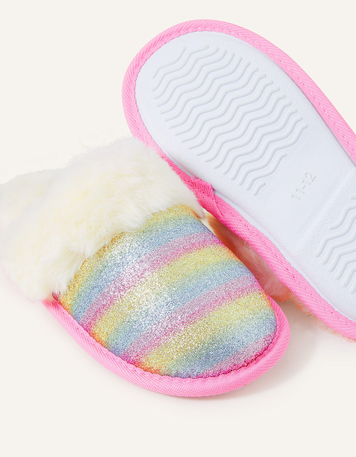 Stripes slippers clearance