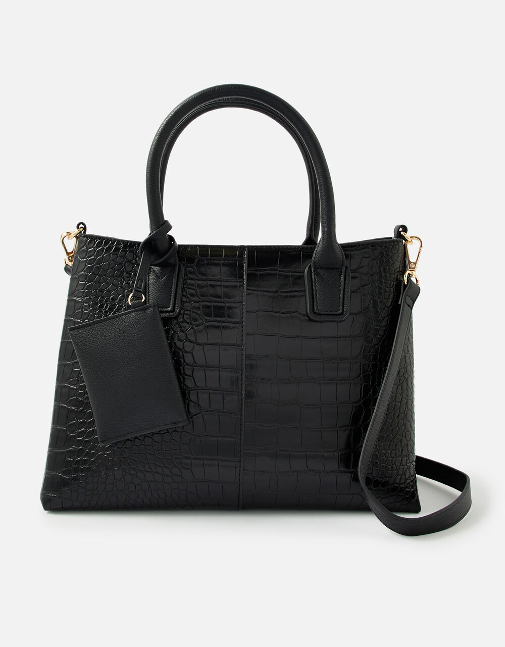 Caroline Handheld Bag Black | Top handle bags | Accessorize UK