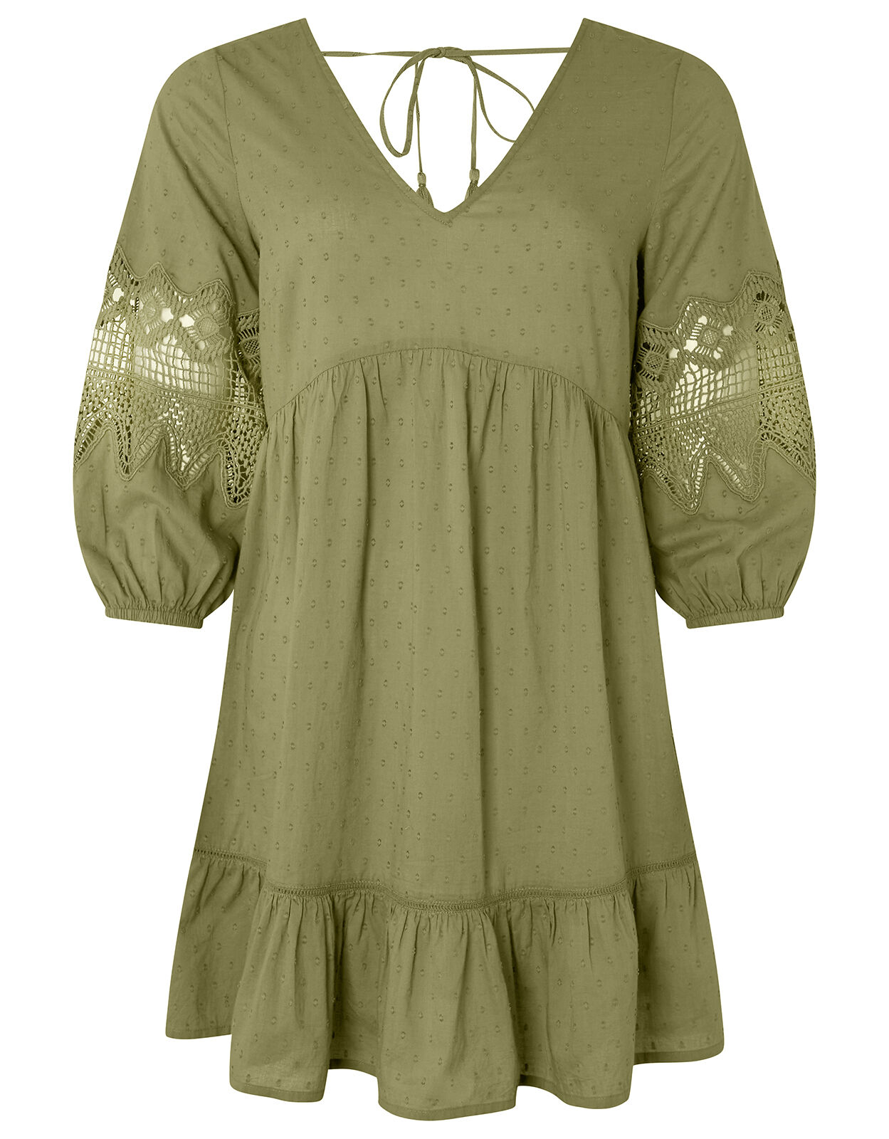 Khaki smock discount