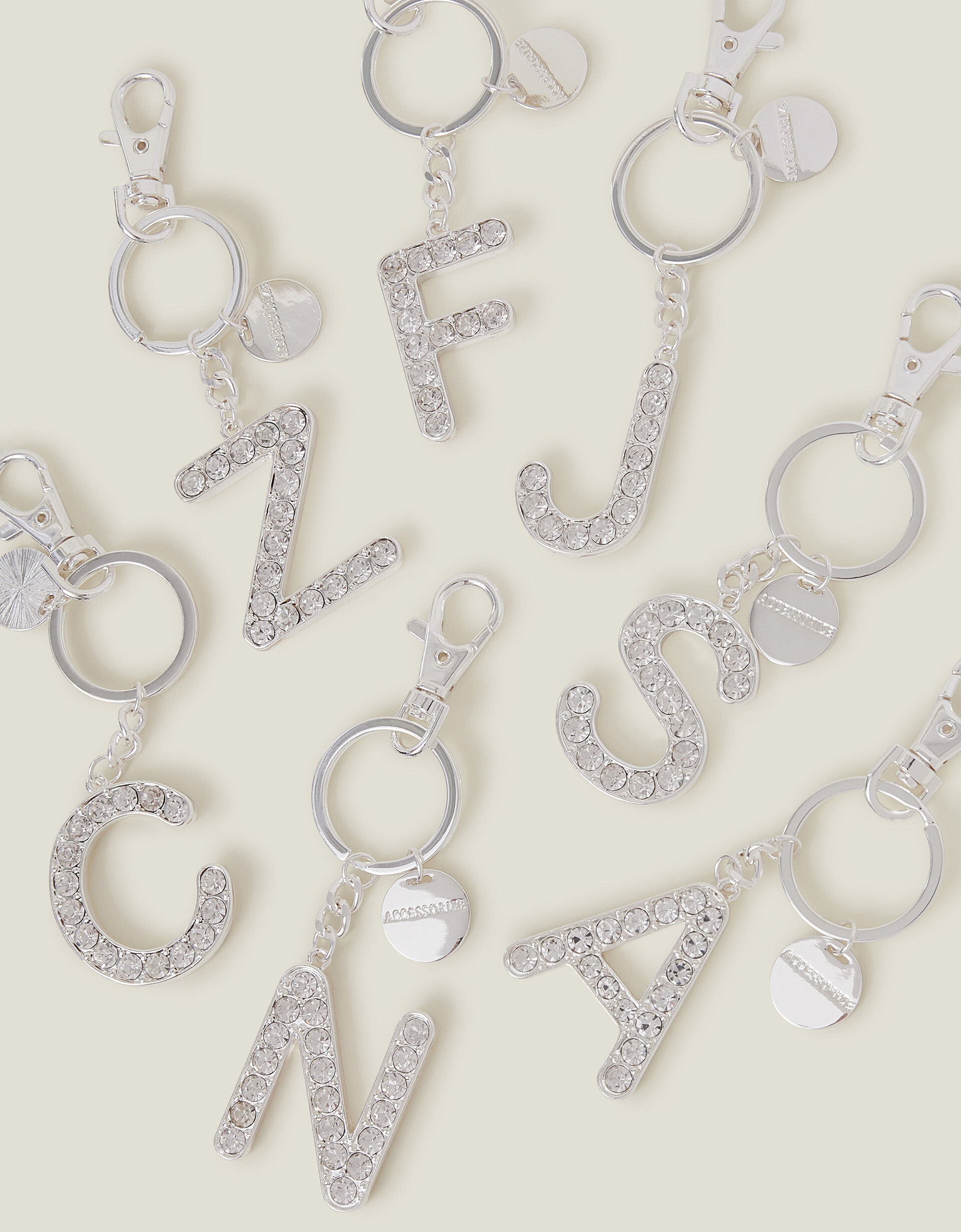 Diamante initial keyring 2025