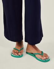 Jaipur Print Flip Flops, Multi (BRIGHTS MULTI), large