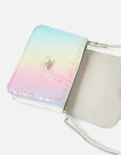 Rainbow Sequin Cross-Body Bag, , large