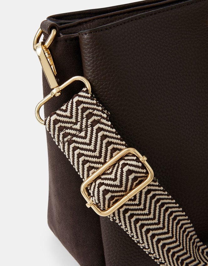 Webbing Strap Crossbody Bag, , large