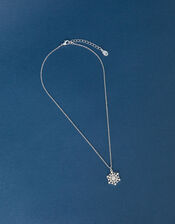 Snowflake Pendant Necklace, , large